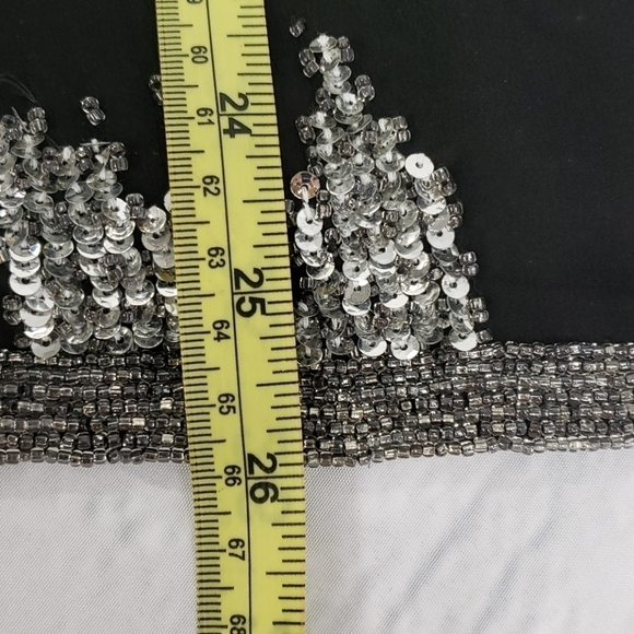 Vintage Oleg Cassini Sexy Sequin Top Stage S EUC - Picture 14 of 15